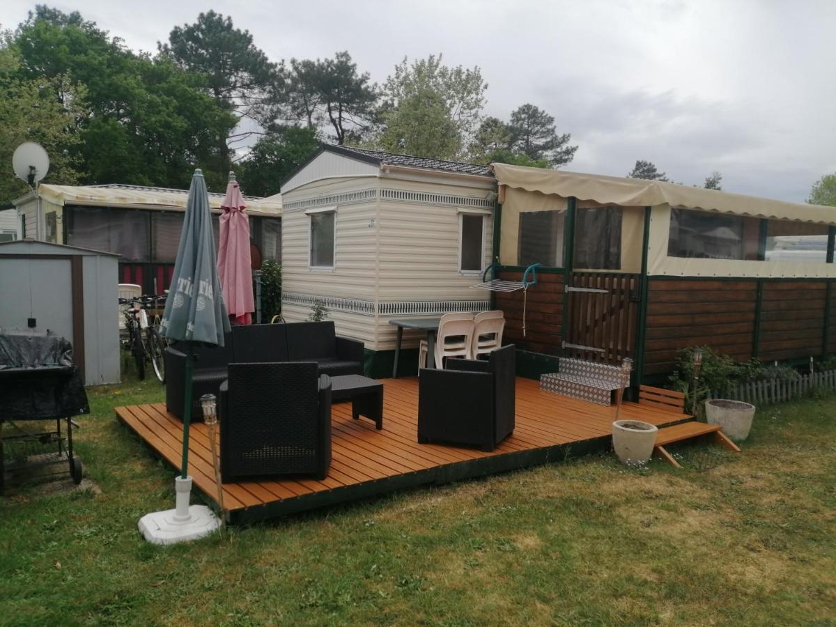 Mobilhome Bien Equipe Et Climatise Mimizan Exterior foto